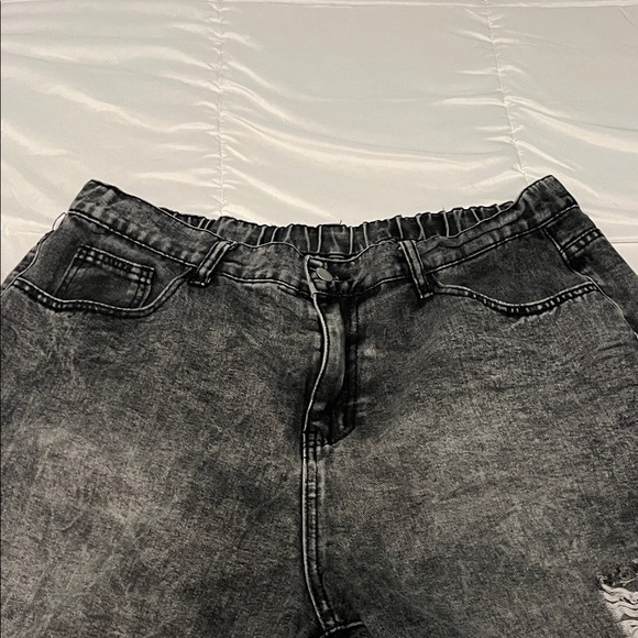 Distressed Black Jeans - Picture 7 of 11